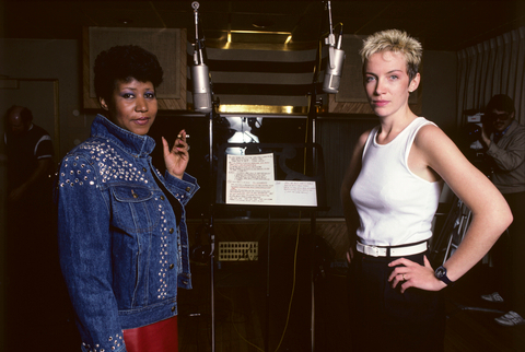 Annie Lennox & Aretha Franklin Sisters Are Doing It For Themselves